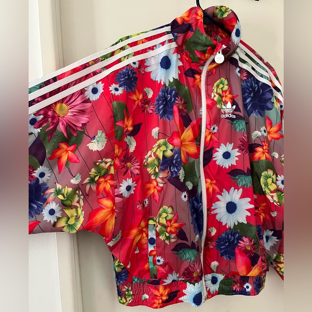 Adidas Floral Track Jacket